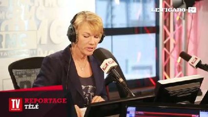 Brigitte Lahaie, une minute avant son direct sur RMC