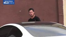 Val and Rumer leaving DWTS Rehearsal Studios