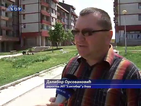 U toku košenje i sadnja cveća, 07. maj 2015. (RTV Bor)