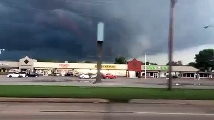 Supercell Looms Over Norman_ Oklahoma
