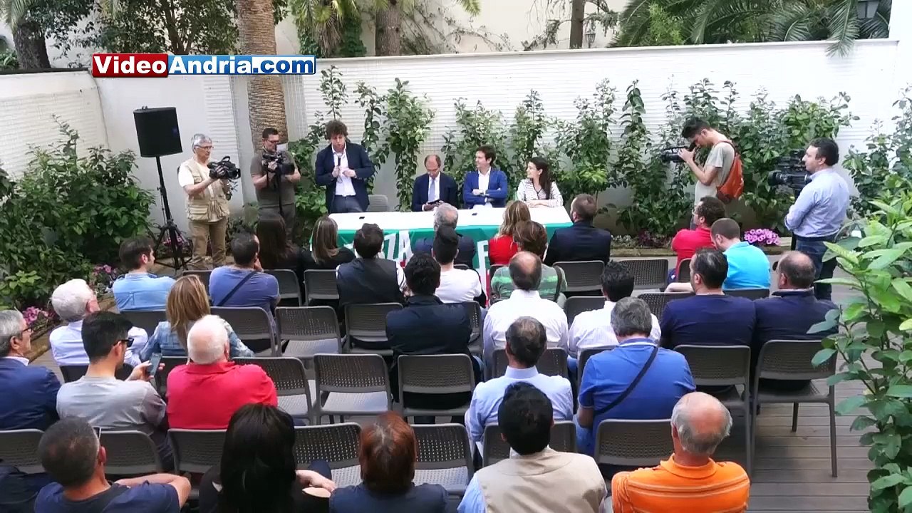 Giorgino ospita Alessandro Cattaneo ad Andria: "Quale futuro per il centrodestra e Forza Italia?"