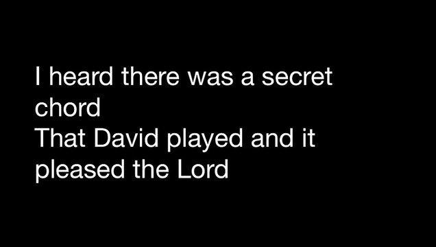 Hallelujah Rufus Wainwright (Shrek Soundtrack) with Lyrics