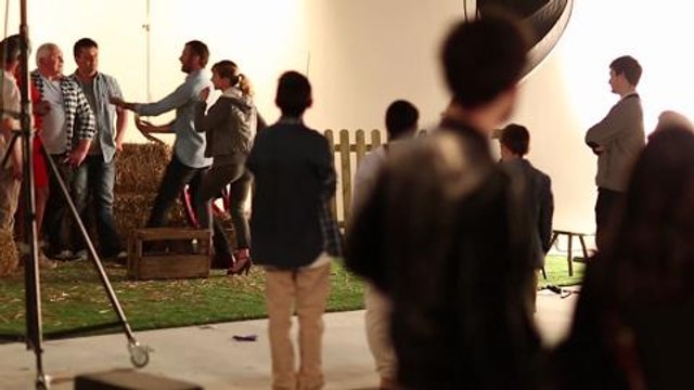 Making of de la séance photo pour la saison 10 de L'amour est dans le pré, diffusée à partir du 25 mai à 20h55 sur M6