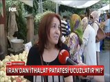 İran'dan ithal patates beklenirken Adana patatesi yetişti pazar tezgahlarına