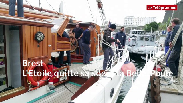 Brest. L'Etoile quitte sa soeur la Belle-Poule