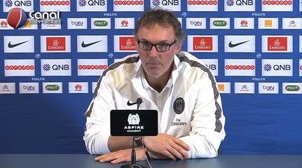 PSG / Guingamp - La conférence de presse de Laurent Blanc