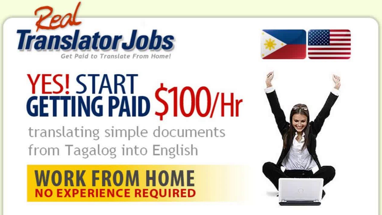 Do You Speak English? Want a Job?