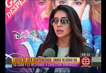 Vania Bludau apelará tras perder juicio con Christian Domínguez