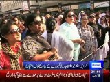 Dunya News - MQM workers protest against British parliamentarian George Galloway