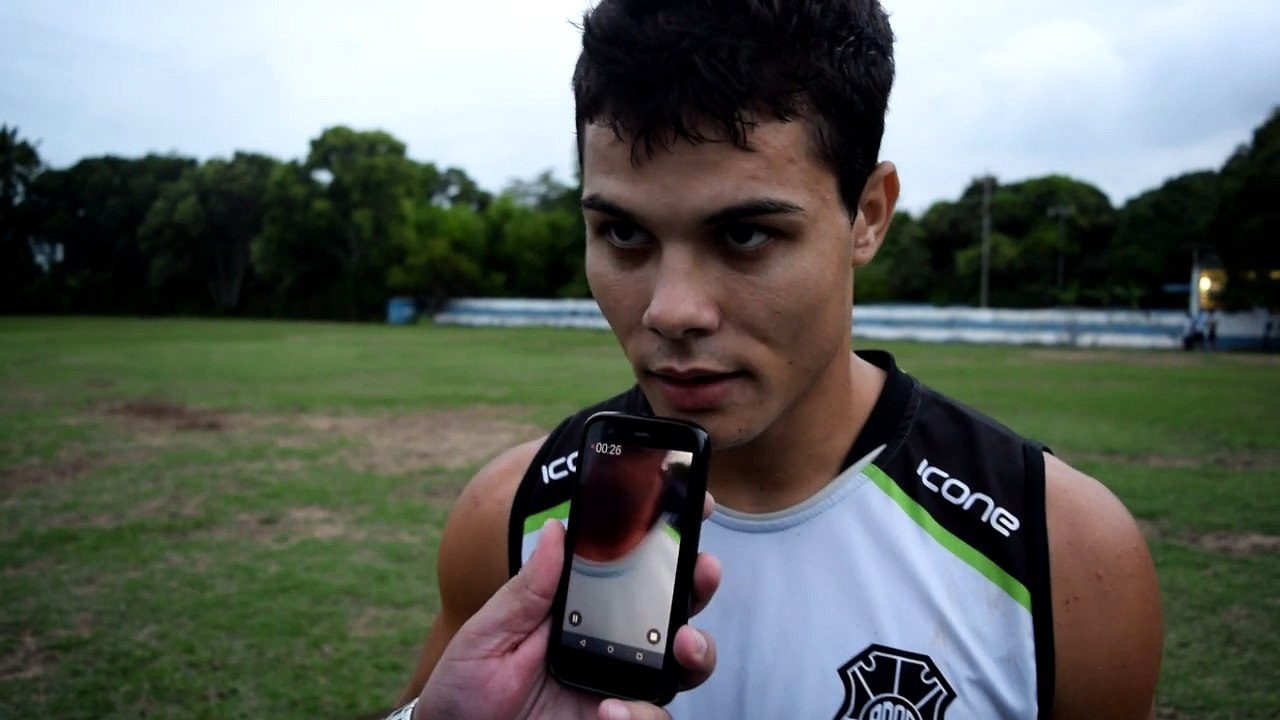 Zagueiros e volante do Rio Branco falam de parceria