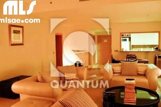 Mid Floor Furnished 1 Bed with Marina Views Shoreline Large Size - mlsae.com