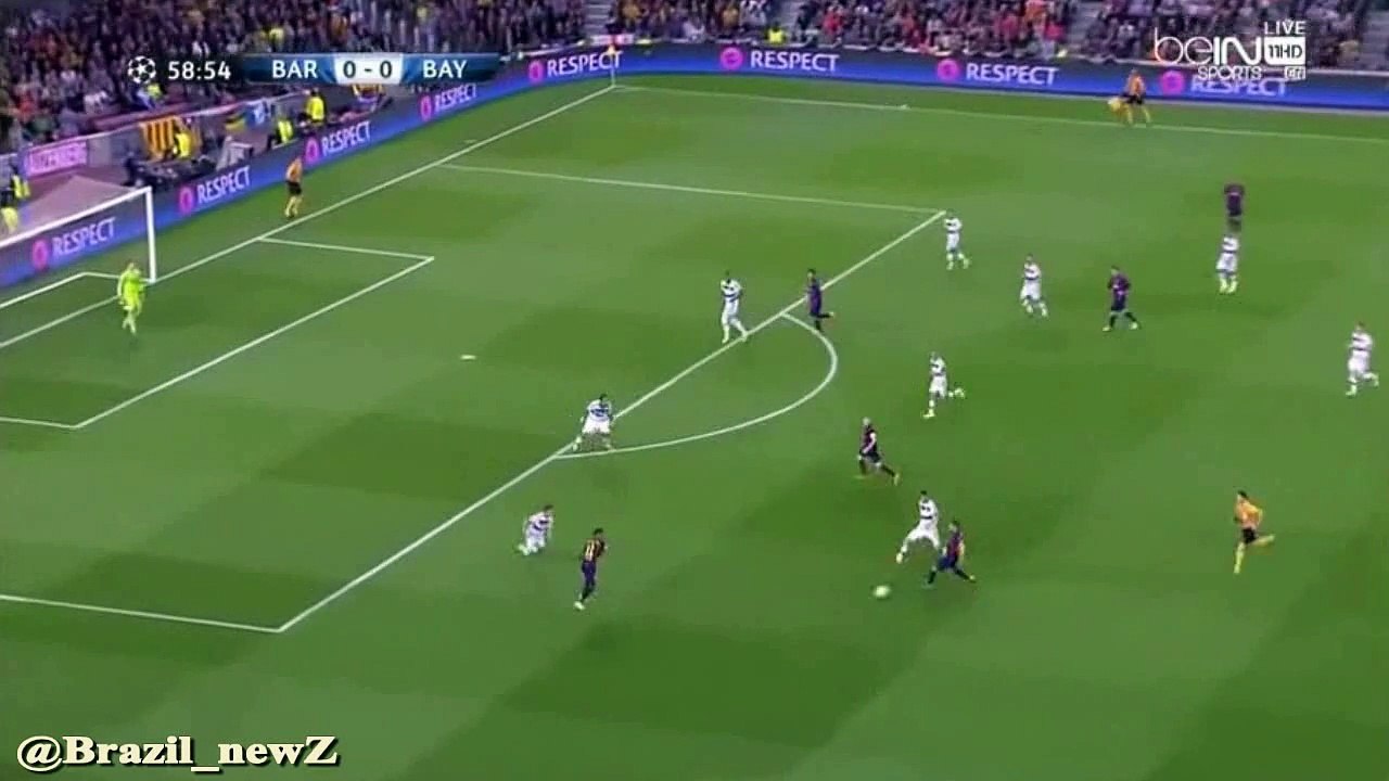 Neymar Amazing Skills - Barcelona 3-0 Bayern Munich 06.05.2015