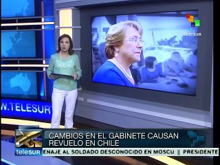 Remoción de gabinete chileno, tendencia en redes sociales