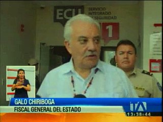 Fiscal Chiriboga se refiere al caso Valija Diplomática