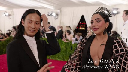 Met Gala 2015 : Lady Gaga and Alexander Wang [Official Video HD]
