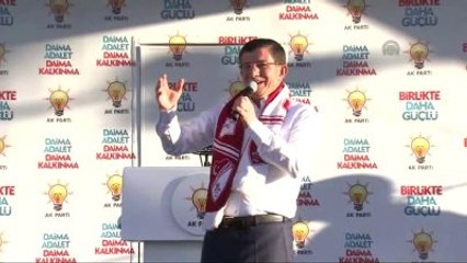 Davutoğlu: "Teröre, Millet Arasına Nifak Sokmak İsteyenlere Dur Diyecek Miyiz? "