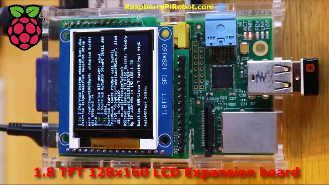 1.8 tft lcd display raspberry pi expansion board
