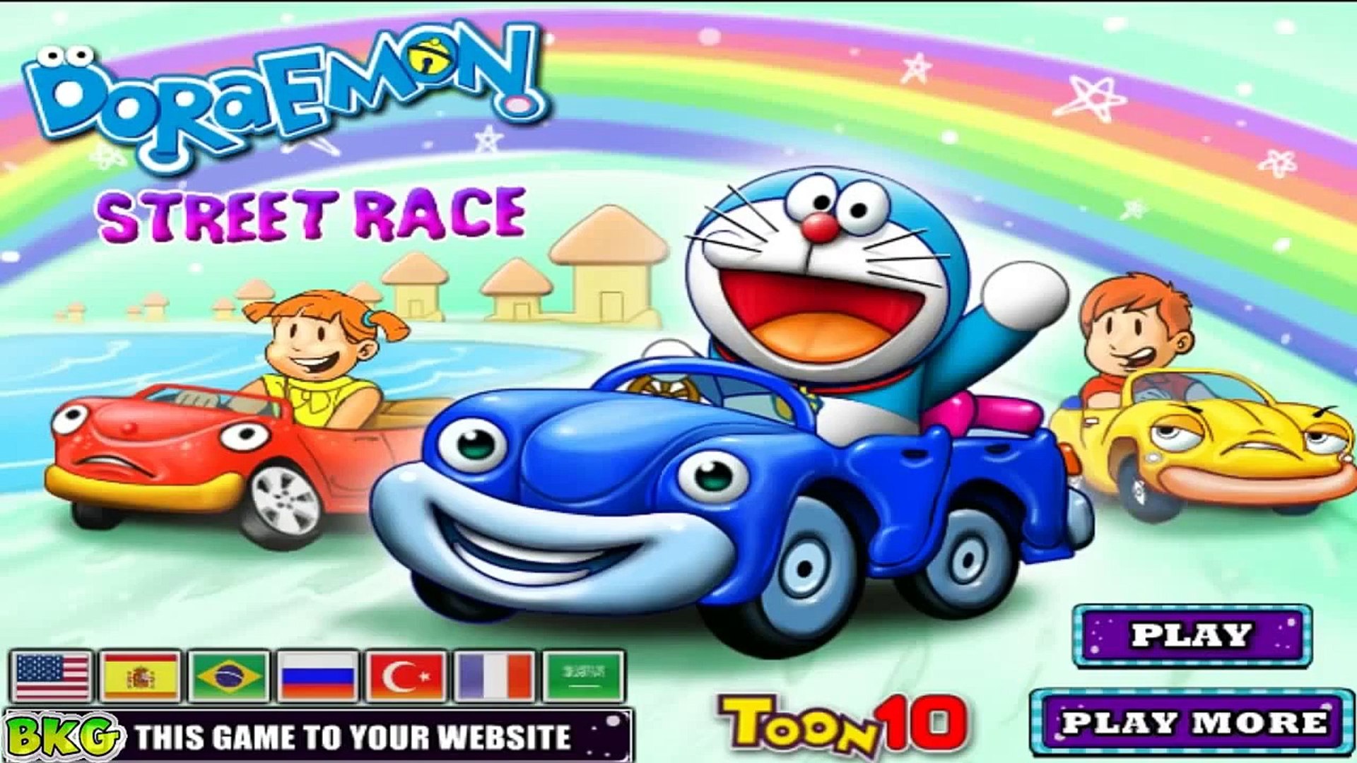 Doraemon Street Race Game Doraemon Cartoon Game Best Kid Games - video  Dailymotion