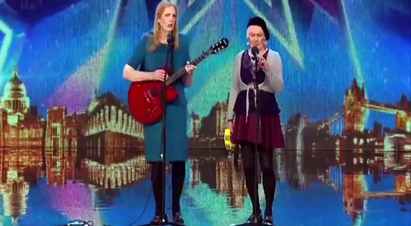 Acqua Jane & Dolores , Britain's Got Talent 2015   Audition Week 2