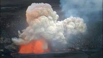 Hawaii Volcano Explodes After Rocks Fall Into Active Crater