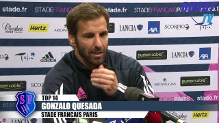 TOP 14 Avant match Racing Metro 92-Stade Français