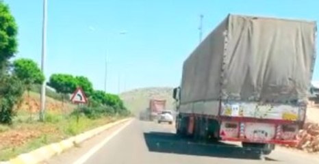 Plakası TIR'lar Suriye'ye Geçti