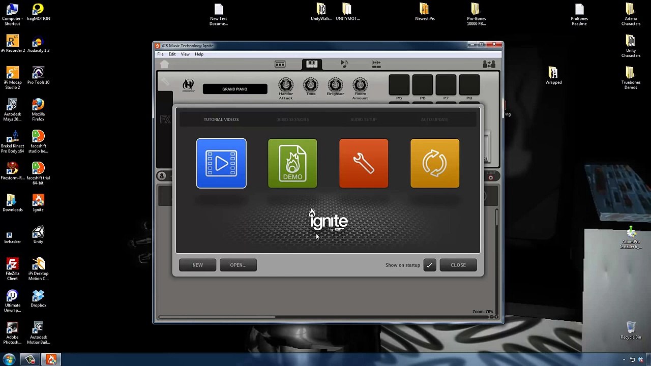 Ignite by Air Instruments Music Composition Software Tutorial for M-Audio Keyboards