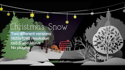 After Effects Project Files - Christmas Snow - VideoHive 9720231