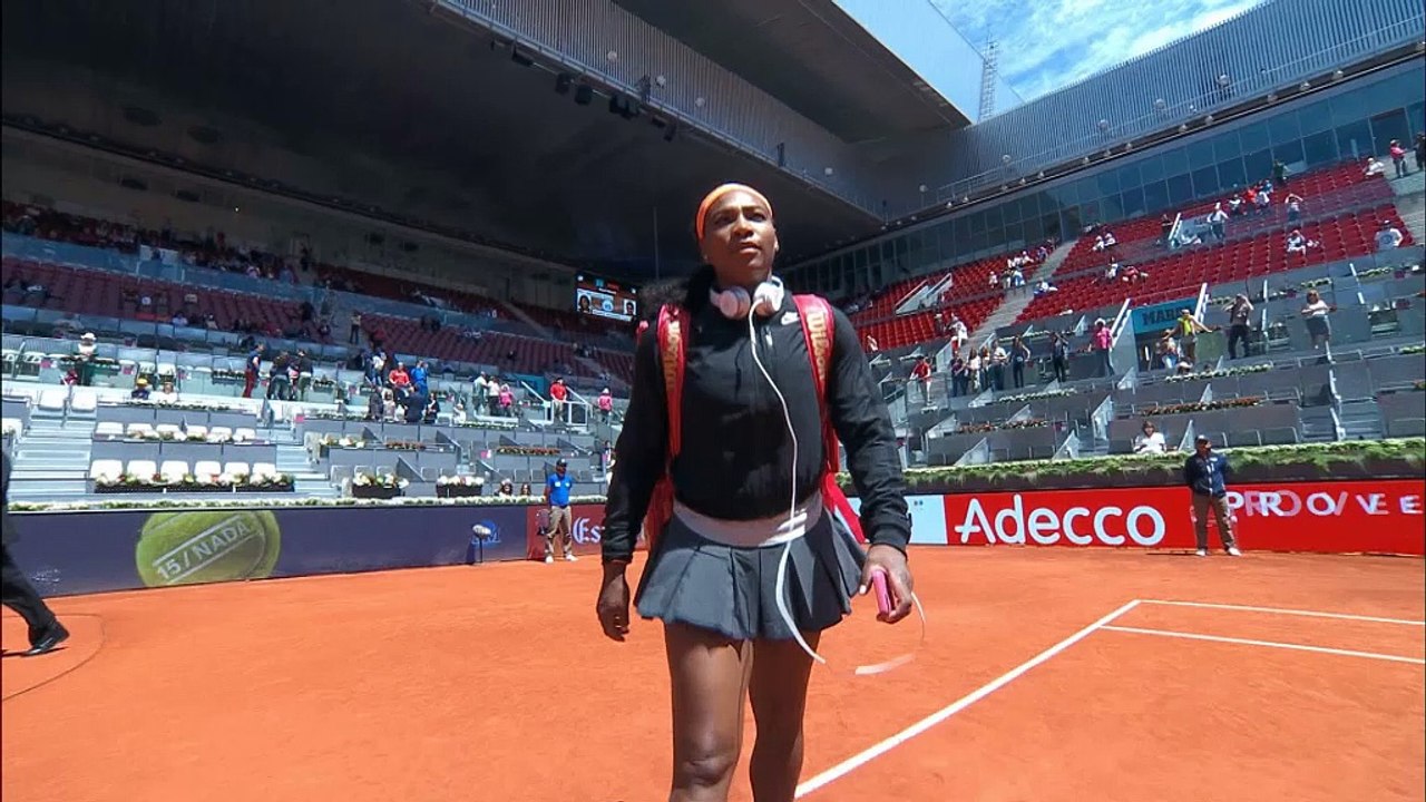 Madrid - Carla Suárez cae ante Serena Williams