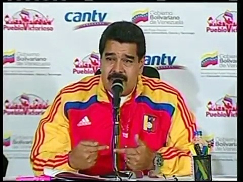 Maduro propone que trabajadores de CANTV produzcan sus alimentos