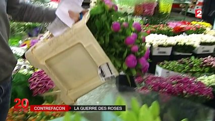 Le marché des fleurs mis à mal par les contrefaçons