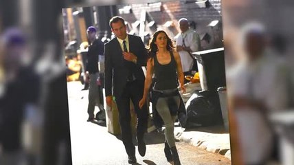 Megan Fox, Stephen Amell & Will Arnett am Ninja Turtles Filmset