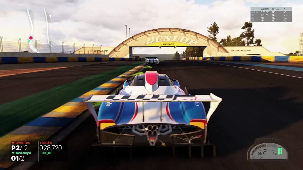 Project CARS Pagani Zonda PS4 gameplay