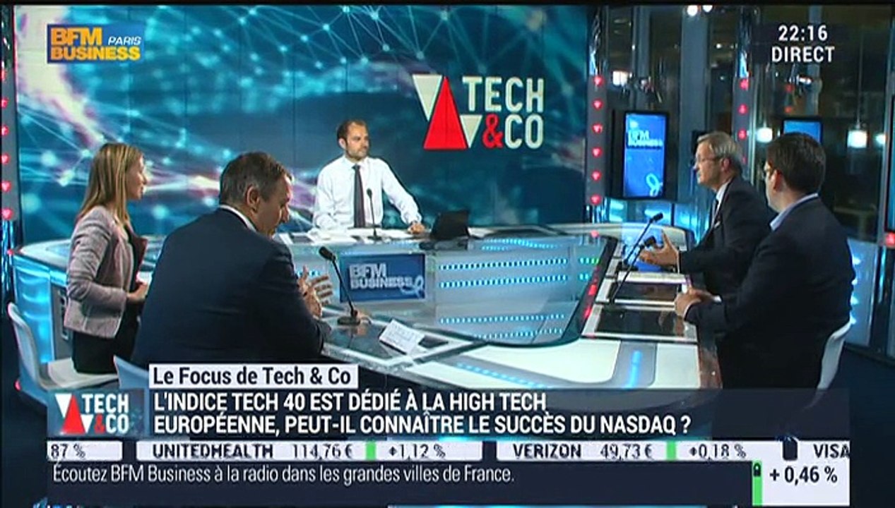 Euronext lance l'indice boursier Tech 40: Olivi...