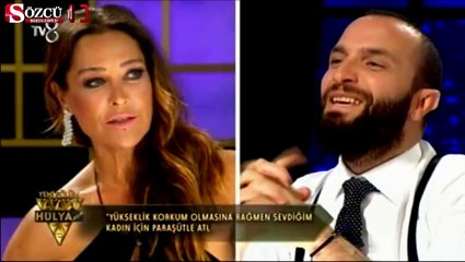 'Korkum olmasına rağmen sevdiğim için atlarım'