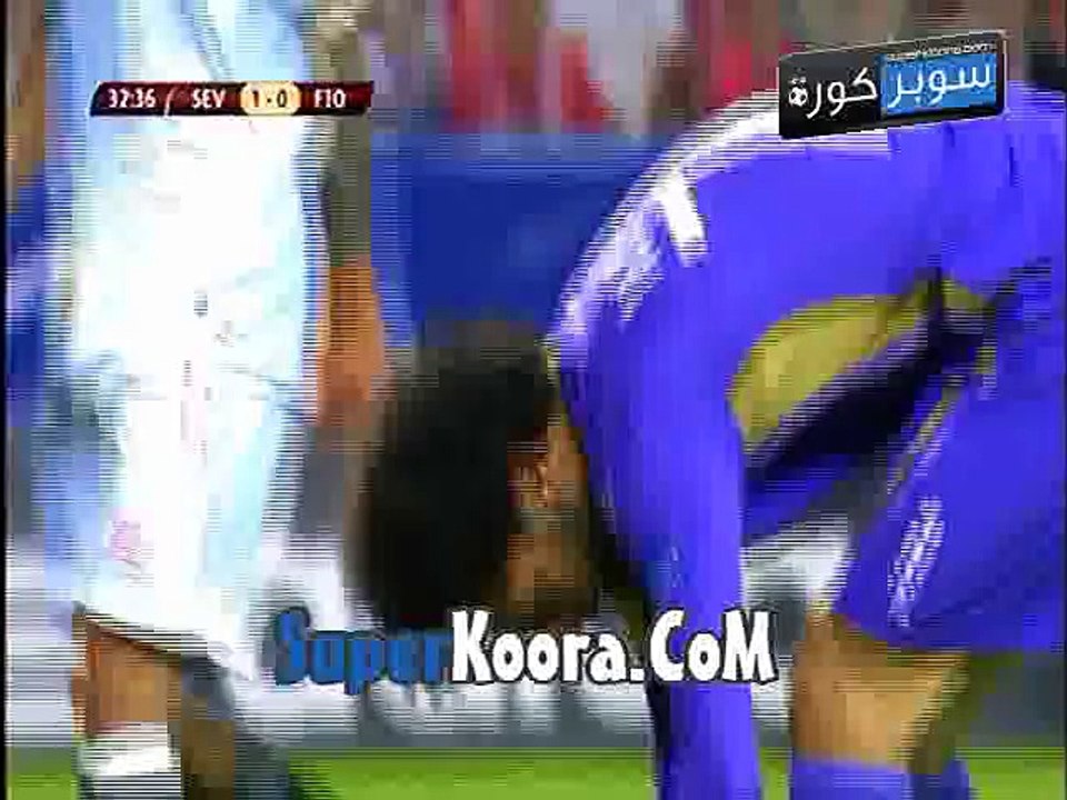 ملخص لمسات محمد صلاح بمباراة اشبيلية