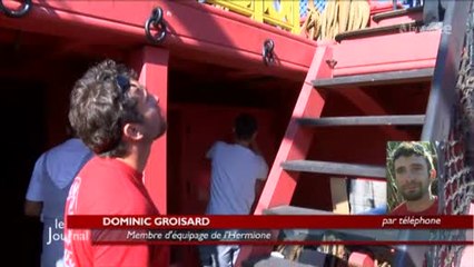 Vendée : L’Hermione fait escale aux Îles Canaries