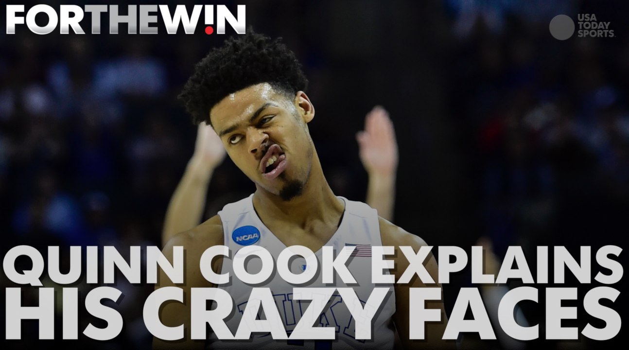 March Madness star Quinn Cook explains his crazy facial expressions