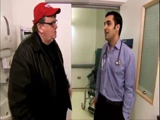 Sicko: Michael Moore interviews a Doctor in UK