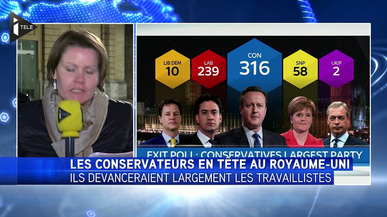 Elections britanniques : les conservateurs en tête