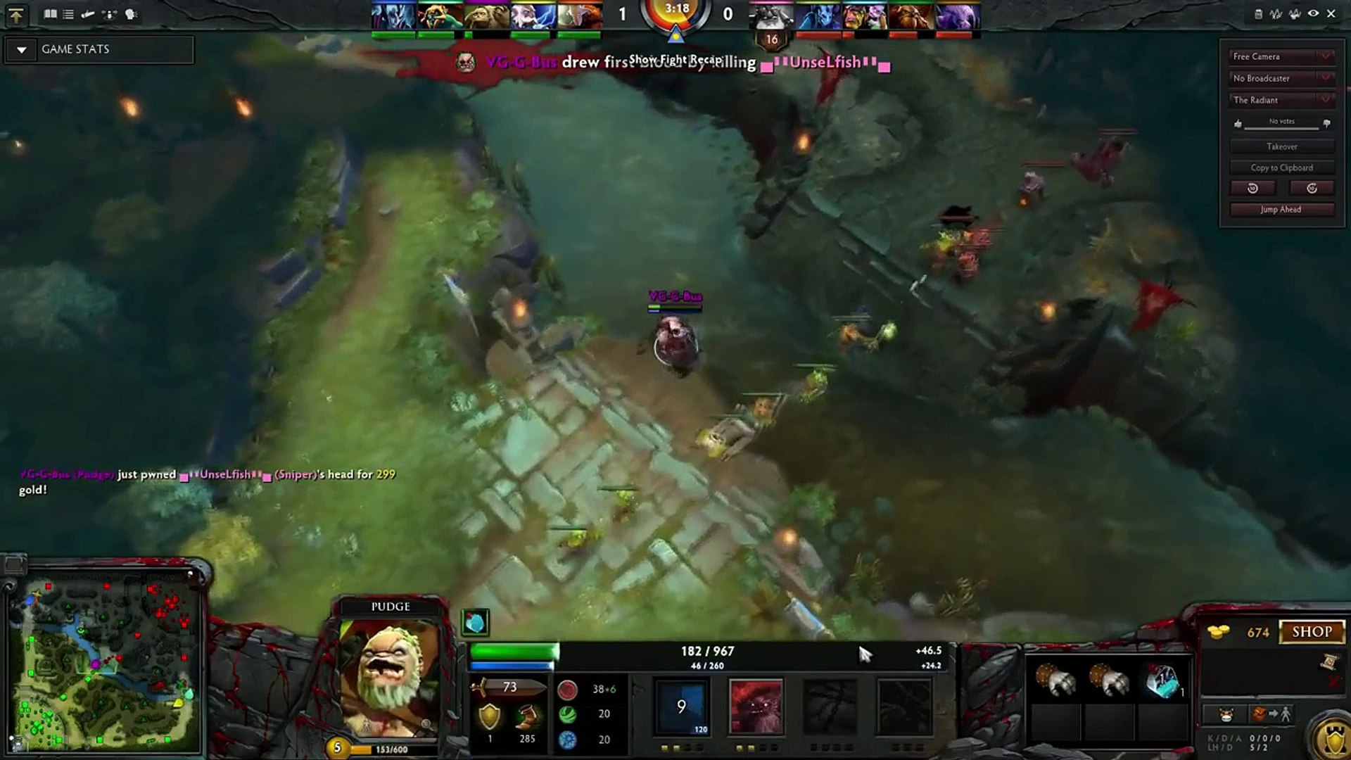 Dota 2 Pudge Pro Hooks 2015 Vg Gbus