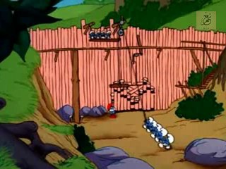 السنافر | الحلقة ( 25 ) | الجزء الثاني | وحش الثلج الوحيد