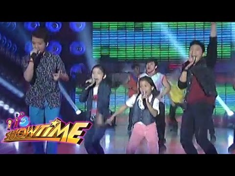 Lyca, Darren, Darlene and Juan Karlos performed on It's Showtime
