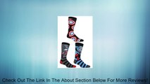 SockShop Men's 3 Pair Marvel Captain America Mix Cotton Socks Review