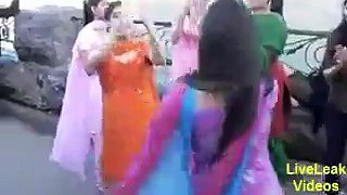 Local Pakistani Girls Dance at Tour