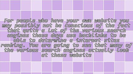 Building Website Links Can Be Accomplished Very Easily And For Free