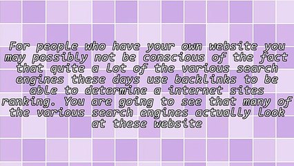 Building Website Links Can Be Accomplished Very Easily And For Free