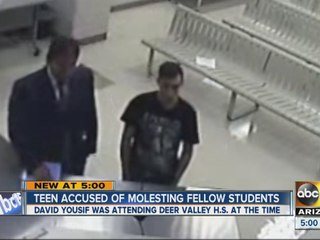 Teen accused of molesting young students