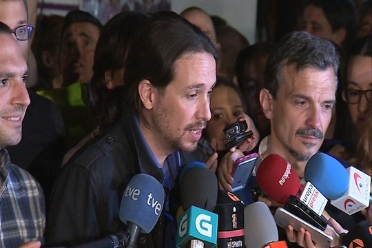 Pablo Iglesias sale a ganar en las autonómicas