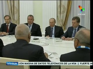 Raúl Castro y Vladimir Putin se reúnen en Moscú